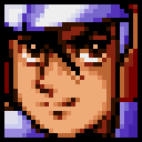 洸 臉部圖像 — 超級機器人大戰COMPACT for WonderSwanColor (重製版)