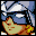 シャア 顔グラフィック — スーパーロボット大戦COMPACT for WonderSwanColor (リメイク版)