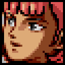サラ face portrait — Super Robot Wars Compact for WonderSwanColor (remake)