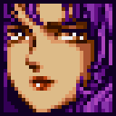 Rosamia Badam face portrait — Super Robot Wars Compact for WonderSwanColor (remake)