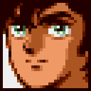 ジュドー 顔グラフィック — スーパーロボット大戦COMPACT for WonderSwanColor (リメイク版)