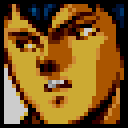 Gyunei face portrait — Super Robot Wars Compact for WonderSwanColor (remake)