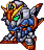 Ζガンダム 機体全身 — スーパーロボット大戦COMPACT for WonderSwanColor (リメイク版)