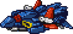 Gフォートレス 機体全身 — スーパーロボット大戦COMPACT for WonderSwanColor (リメイク版)