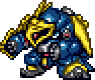 Jagd Doga full-body art — Super Robot Wars Compact for WonderSwanColor (remake)