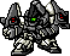 サーペント 機体全身 — スーパーロボット大戦COMPACT for WonderSwanColor (リメイク版)