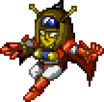 ビューナスA 機体全身 — スーパーロボット大戦COMPACT for WonderSwanColor (リメイク版)