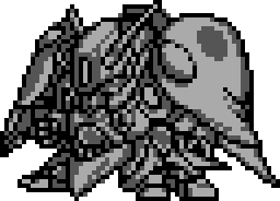 Queen Mansa full-body art — Super Robot Wars Compact 2 Part 3: Galaxy Showdown