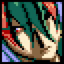 Lamia face portrait — Super Robot Wars Compact 3