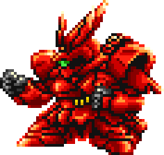 サザビー 機体全身 — スーパーロボット大戦COMPACT3