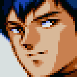 Gyunei face portrait — Super Robot Wars Complete Box (remake)