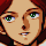 Emma face portrait — Super Robot Wars Complete Box (remake)