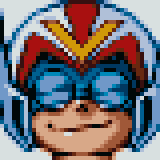 Kosuke face portrait — Super Robot Wars Complete Box (remake)