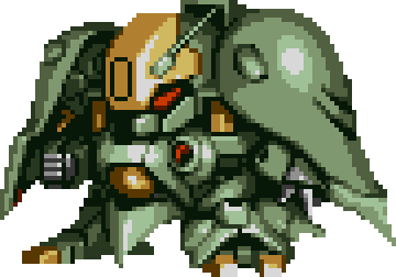 Queen Mansa full-body art — Super Robot Wars Complete Box (remake)