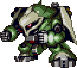 Jagd Doga full-body art — Super Robot Wars Complete Box (remake)