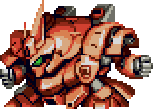 サザビー 機体全身 — スーパーロボット大戦コンプリートボックス (リメイク版)