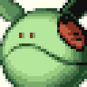 Haro face portrait — Super Robot Wars D