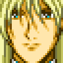 Zechs face portrait — Super Robot Wars D