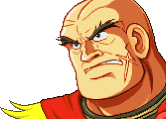 ガスコン battle cut-in — Super Robot Wars D