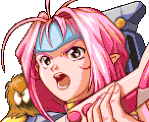 ミレーヌ battle cut-in — Super Robot Wars D