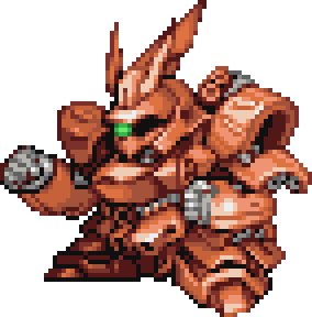 サザビー 機体全身 — スーパーロボット大戦D