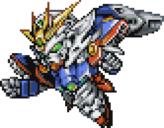 Wing Gundam Zero full-body art — Super Robot Wars D