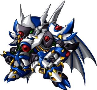 Rein Weissritter full-body art — Super Robot Wars OG Dark Prison