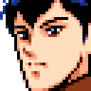 Gyunei face portrait — Super Robot Wars EX