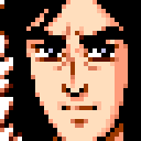 Duke face portrait — Super Robot Wars EX