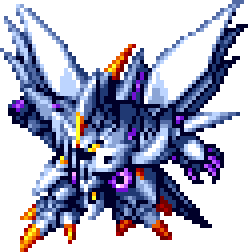Cybaster full-body art — Super Robot Wars EX