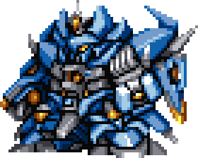 Granzon full-body art — Super Robot Wars EX