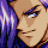 Gilliam face portrait — Super Robot Wars F