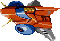 バトルジェット 機体全身 — スーパーロボット大戦F