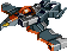イーグルファイターA full-body art — Super Robot Wars F