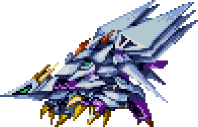 Cybird full-body art — Super Robot Wars F