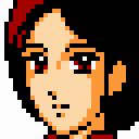 Emma face portrait — 2nd Super Robot Wars (Famicom Mini) (port)