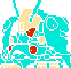 Queen Mansa full-body art — 2nd Super Robot Wars (Famicom Mini) (port)