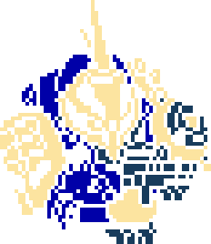 Jagd Doga full-body art — 2nd Super Robot Wars (Famicom Mini) (port)