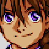 Duo face portrait — Super Robot Wars F Final
