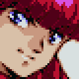 Jung face portrait — Super Robot Wars F Final