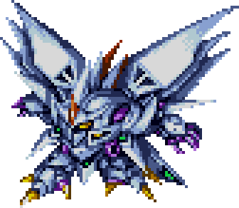 Cybaster full-body art — Super Robot Wars F Final