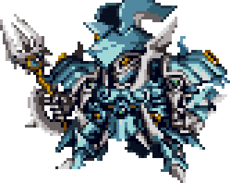 ガッデス full-body art — Super Robot Wars F Final
