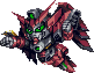 ガンダムエピオン 機体全身 — スーパーロボット大戦F 完結編