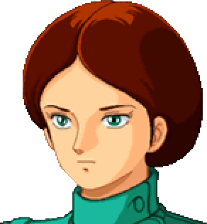 Emma face portrait — Super Robot Wars GC