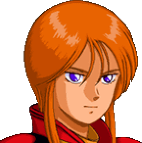 Ple Two face portrait — Super Robot Wars GC