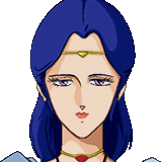 ジュリア face portrait — Super Robot Wars GC