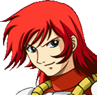 翔 face portrait — Super Robot Wars GC