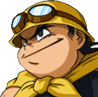 Musashi face portrait — Super Robot Wars GC