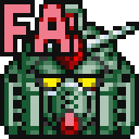 フルアーマーガンダム map icon — Super Robot Wars GC