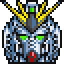 Nu Gundam map icon — Super Robot Wars GC